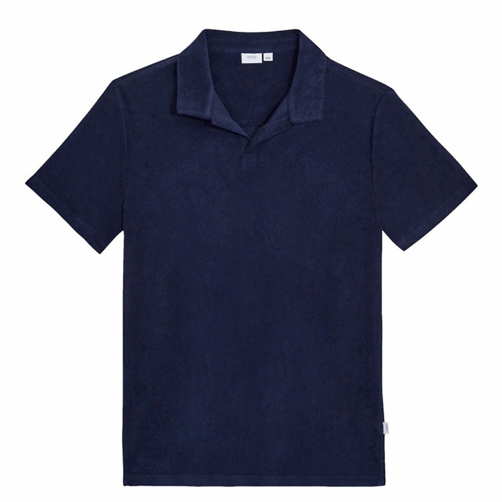 Onia Shaun Towel Terry Polo Shirt